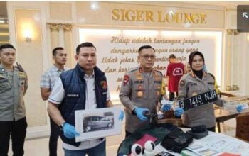 Kapolda Lampung Irjen Pol Helmy Santika saat memberikan keterangan kepada awak media di Mapolda Lampung