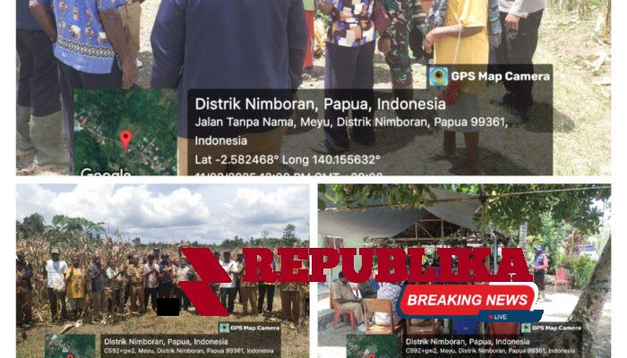 Sukses Panen Jagung Bersama Kelompok Tani Kine Nenemtab di Kampung Benyom, Distrik Nimboran