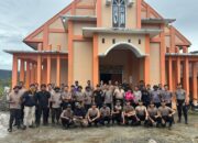 POLRES PEGUNUNGAN ARFAK GELAR BAKTI RELIGI DI RUMAH IBADAH MENYAMBUT HUT BHAYANGKARA KE-79