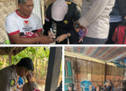 Usai Rumah Nenek Lansia Direnovasi, Dokkes Polres Kembali Berikan Pelayanan Gratis & Serahkan Bantuan