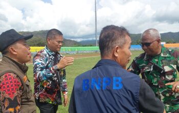 Letkol Firdaus Terjunkan Bantuan Bencana Alam di Limapuluh Kota Via Udara