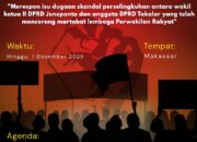 Konsolidasi Terbuka Terkait Dugaan Skandal Oknum DPRD Jeneponto, GRT Akan Turunkan Ribuan Massa