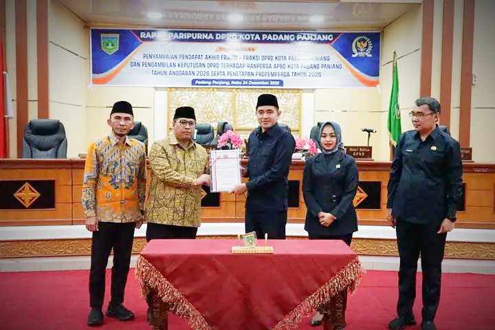 Pemko dan DPRD Sepakati APBD 2026, Fokus Dorong Ekonomi, Pelayanan Publik, dan Kesejahteraan Masyarakat