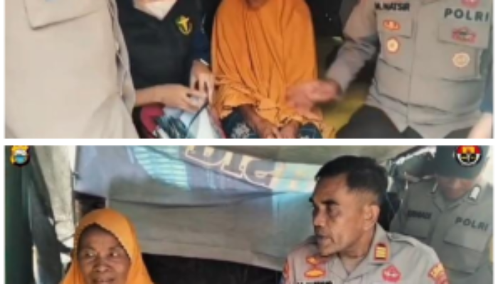Penghujung Masa Tugas Kapolres AKBP Widi Setiawan Tetap Peduli Warga Kurang Mampu