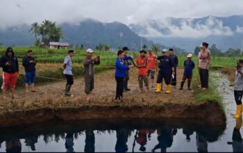 Sempat Heboh Jadi Tempat Ambil “Obat”, Sinkhole di Situjuah Akhirnya Diperiksa Tim Ahli