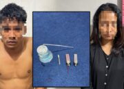 Asik Pesta Sabu, Tim Macan Pelangai Bekuk Sepasang Kekasih di Kamar Hotel