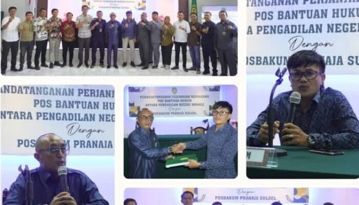 POSBAKUM PRANAJA SULSEL RESMI MASUK PN MAKALE, AKSES BANTUAN HUKUM WARGA TANA TORAJA KIAN TERBUKA