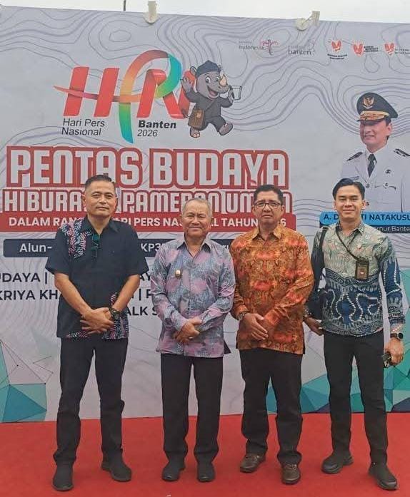 Wakil Walikota Solok Hadiri Peringatan Hari Pers Nasional 2026 di Banten.
