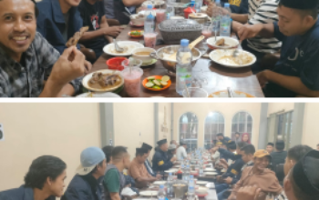 Pererat Silaturahim di Bulan Penuh Berkah, Satreskrim Polres Ajak Wartawan Bukber Makanan Khas Jeneponto