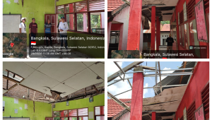 Tinjau Gedung Sekolah di Bangkala, Kadis Alamsyah:Insya Allah Tahun Ini di Kerjakan