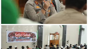 Program Safari Subuh, Kapolres Jeneponto Ajak Warga Aktifkan Siskamling dan Tingkatkan Pengawasan Terhadap Anak.