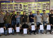 Kompak Ngeroyok, 7 Pemuda Berakhir di Sel Tahanan